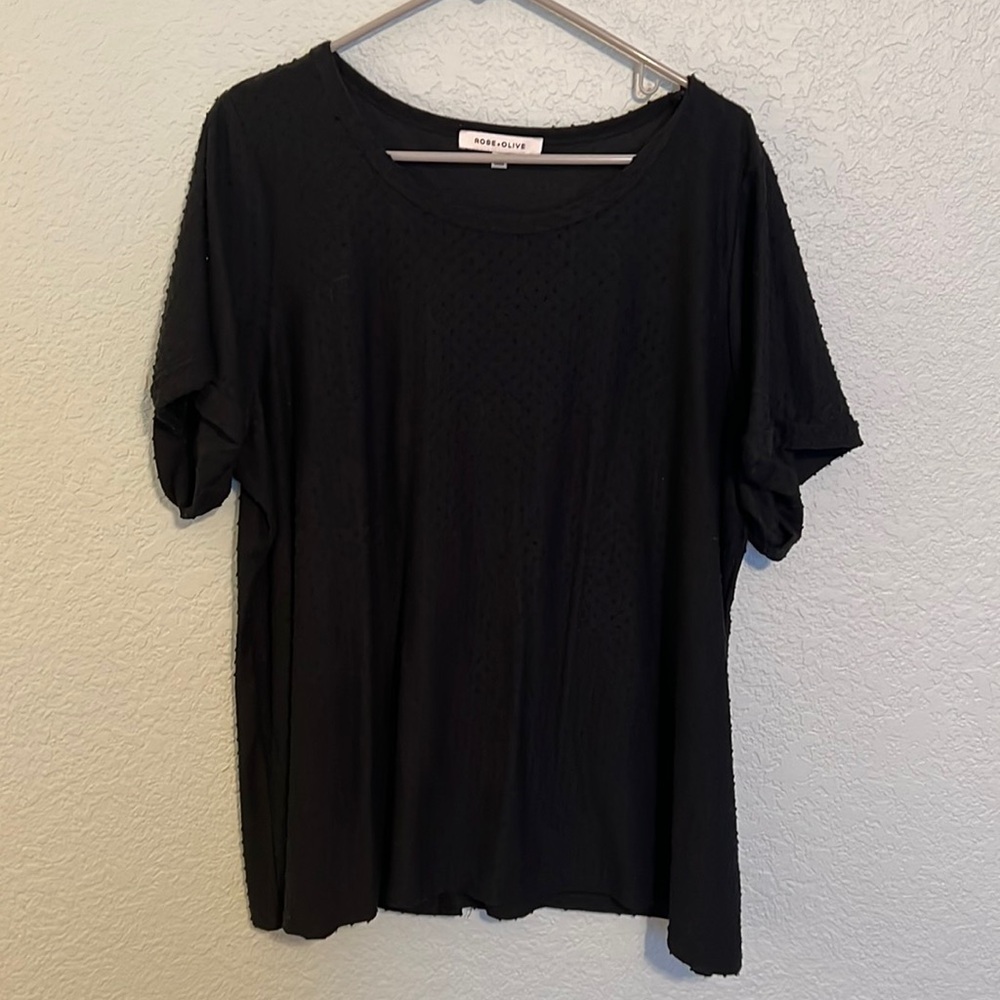 Rose+ Olive Blouse